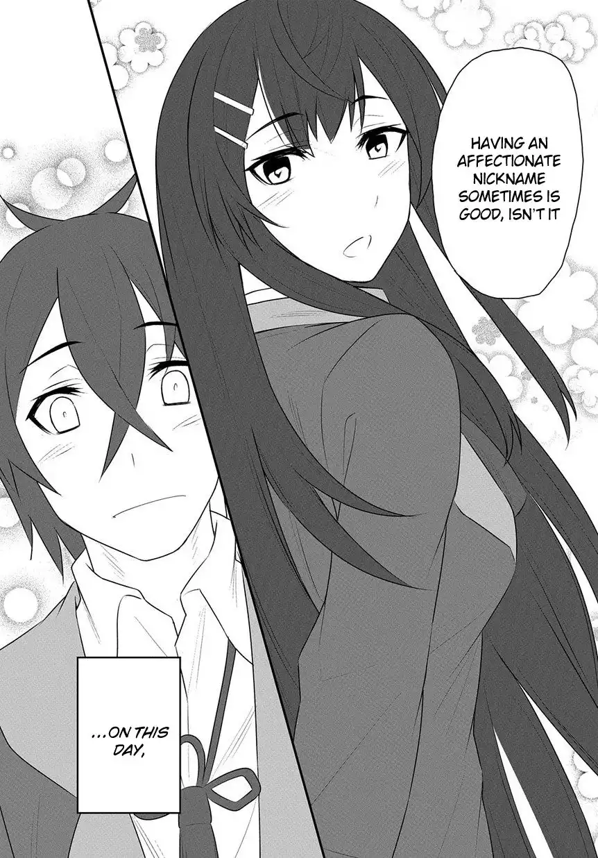 Butsuri-teki ni Koritsu Shiteiru Ore no Koukou Seikatsu @comic Chapter 1.2 35